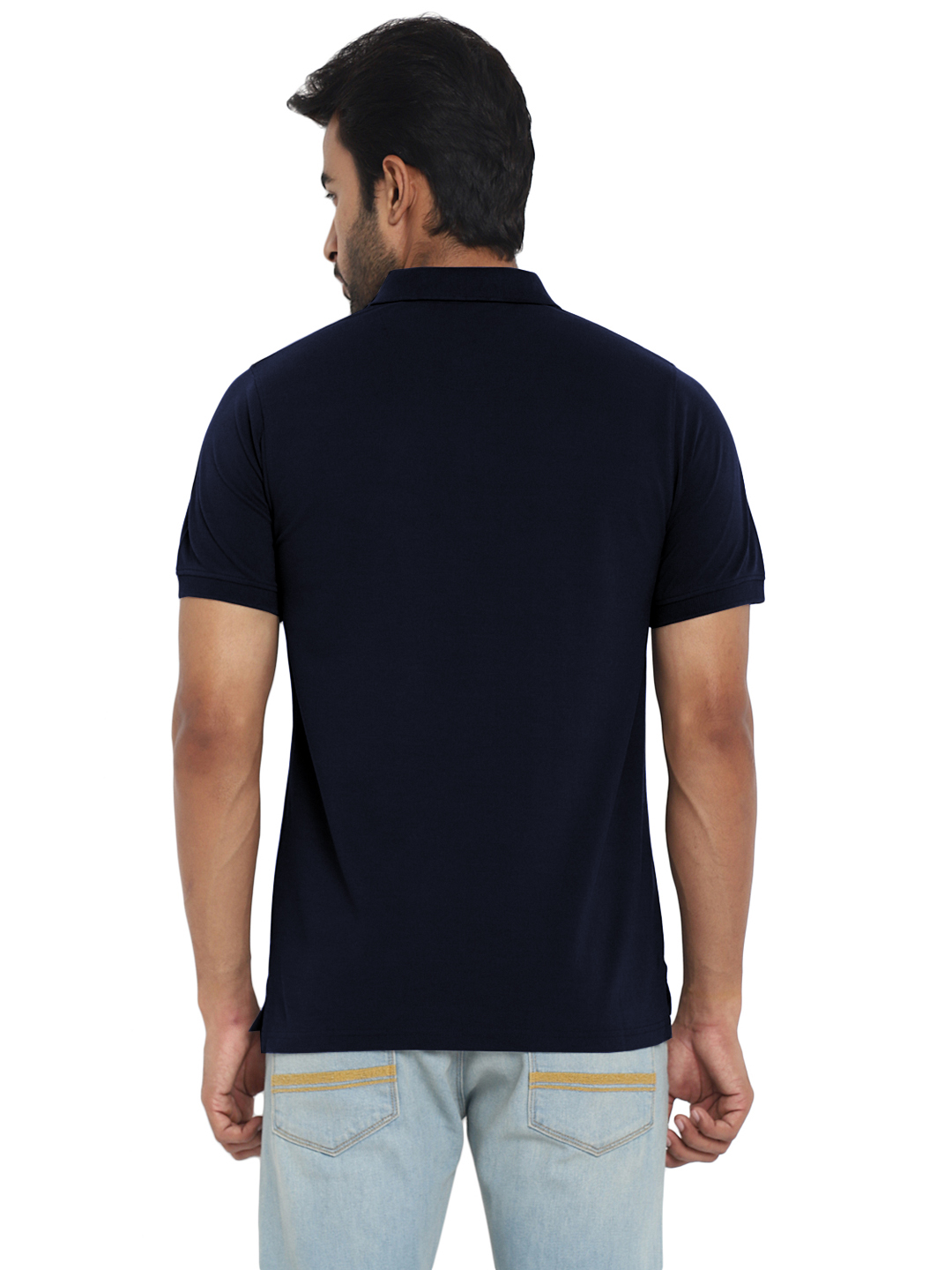 T-Shirts / Polo Collar / PC Pique / Navy Blue - 3