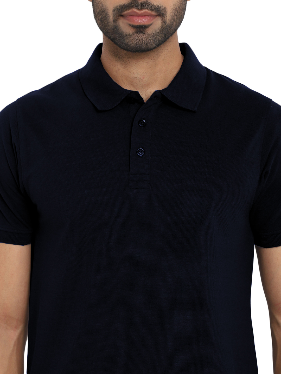T-Shirts / Polo Collar / PC Pique / Navy Blue - 6