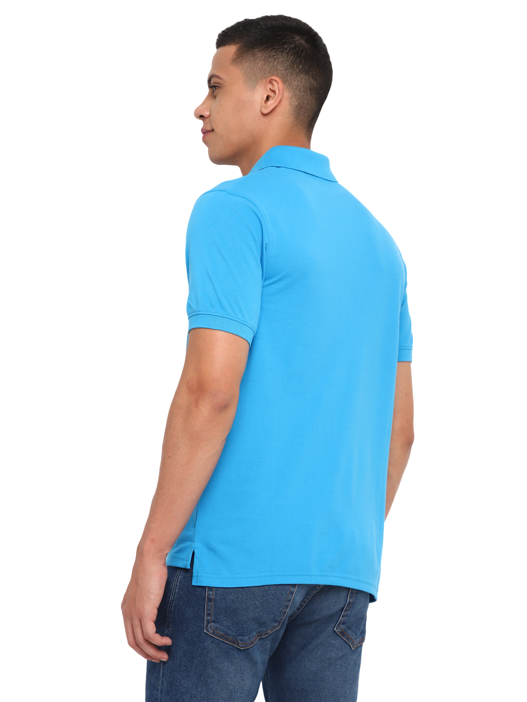 T-Shirts / Polo Collar / PC Pique / Dresden Blue - 3