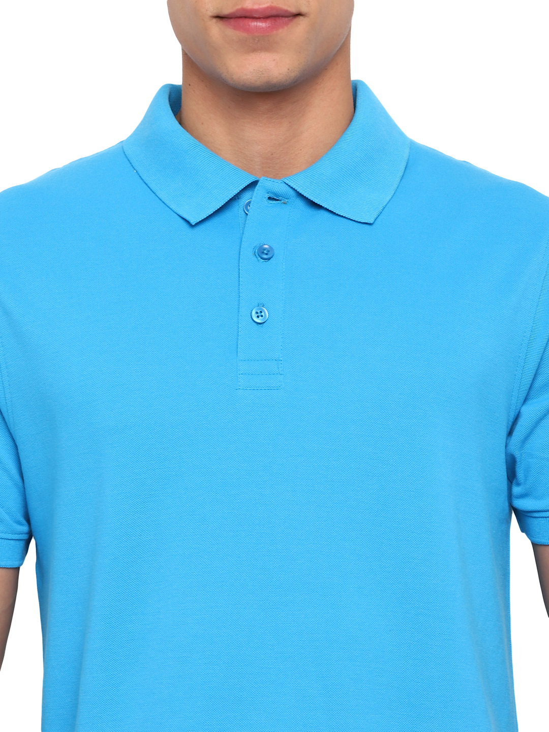 T-Shirts / Polo Collar / PC Pique / Dresden Blue - 6