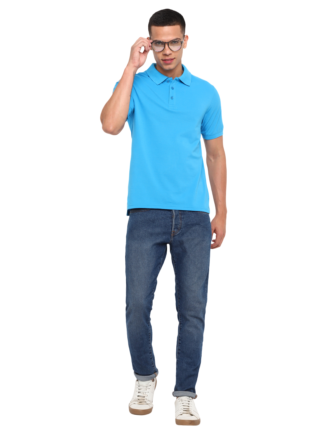 T-Shirts / Polo Collar / PC Pique / Dresden Blue - 8