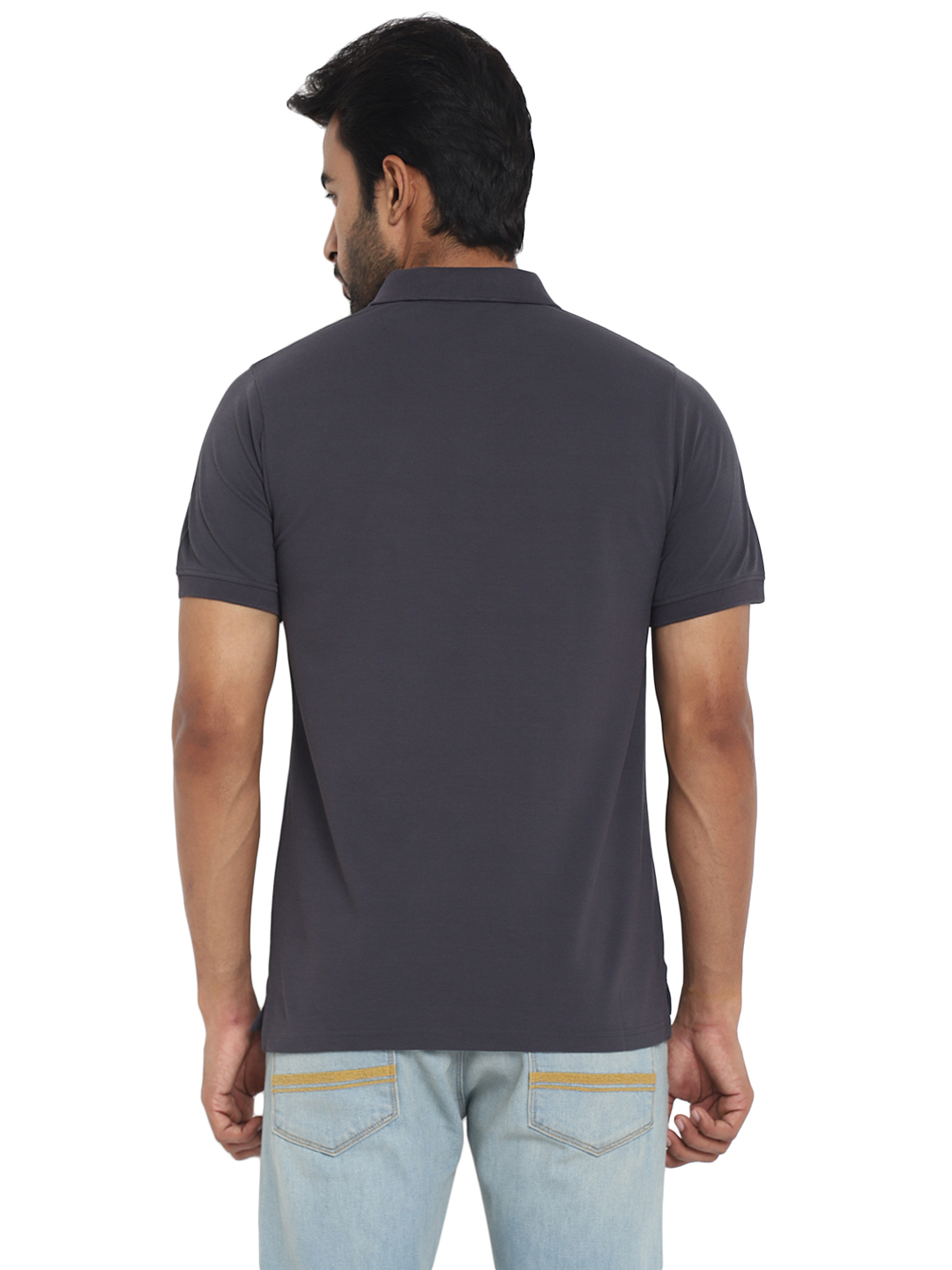 T-Shirts / Polo Collar / PC Pique / Carbon Grey - 3