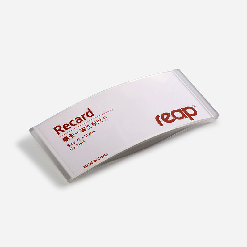 Reap 7001 Recard ABS Magnetic Badge Holder (75x32mm) - 5