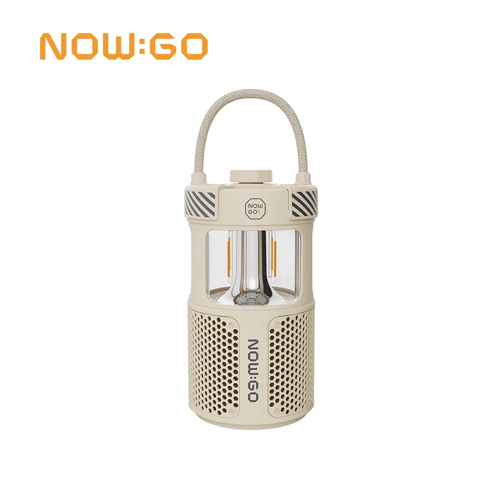 NowGoF1 Camping Light Wireless Bluetooth Speaker (SandStone)