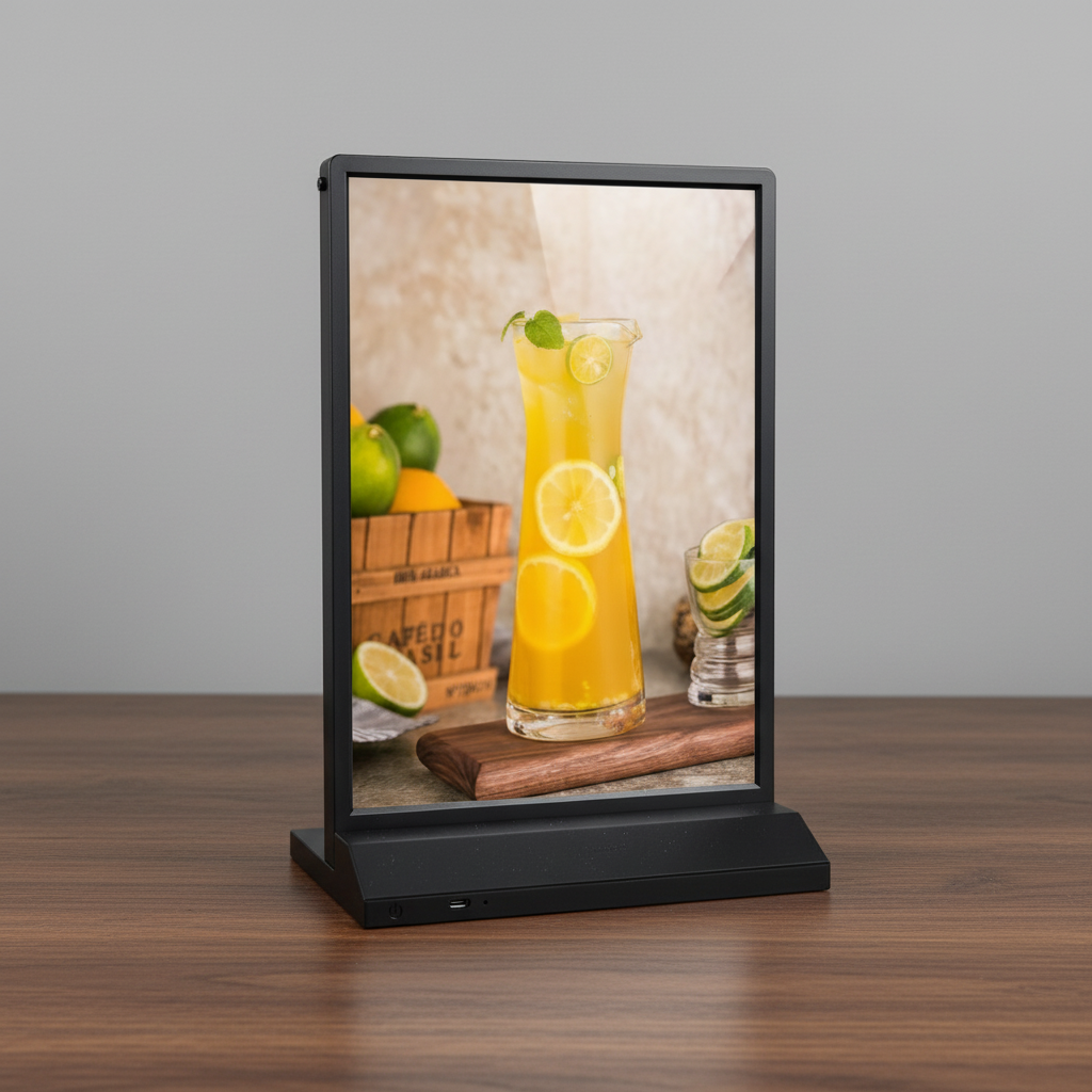 Kejea LED Advertising Light Box A4 Desktop Display - 3