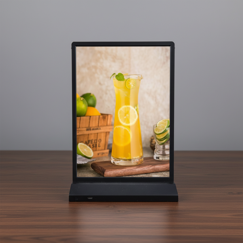Kejea LED Advertising Light Box A4 Desktop Display - 4