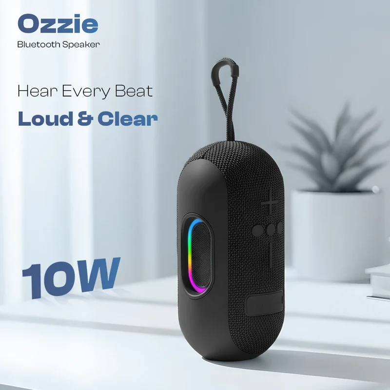 Lapcare Ozzie | 10W Portable Power | Bluetooth v5.3 | Dual Pairing via TWS Mode | Up to 8 Hours | Premium Build - 2
