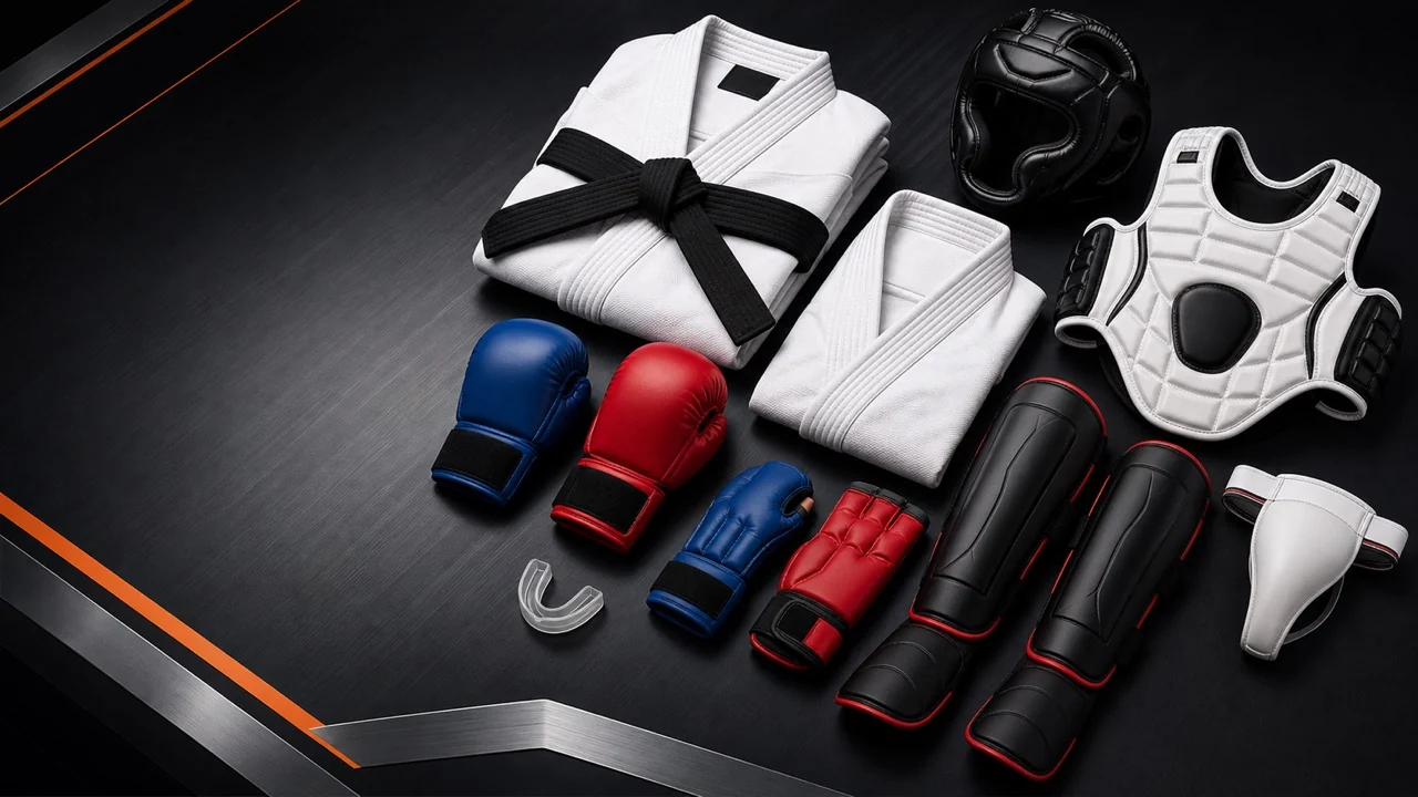 Martial arts and karate manufacturing items