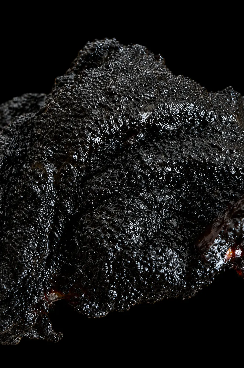 Caviar de grains de vanille Pompona en gros plan
