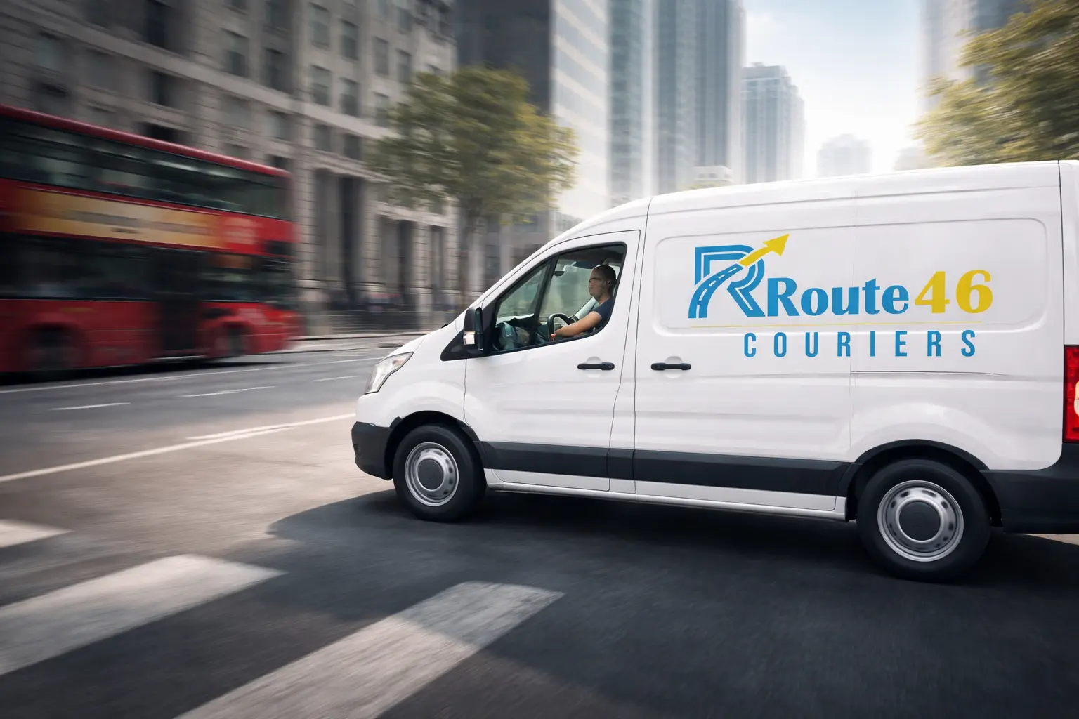 Route46 Couriers — UK-based logistics and transport venture under FourSix46®, delivering time-sensitive solutions nationwide