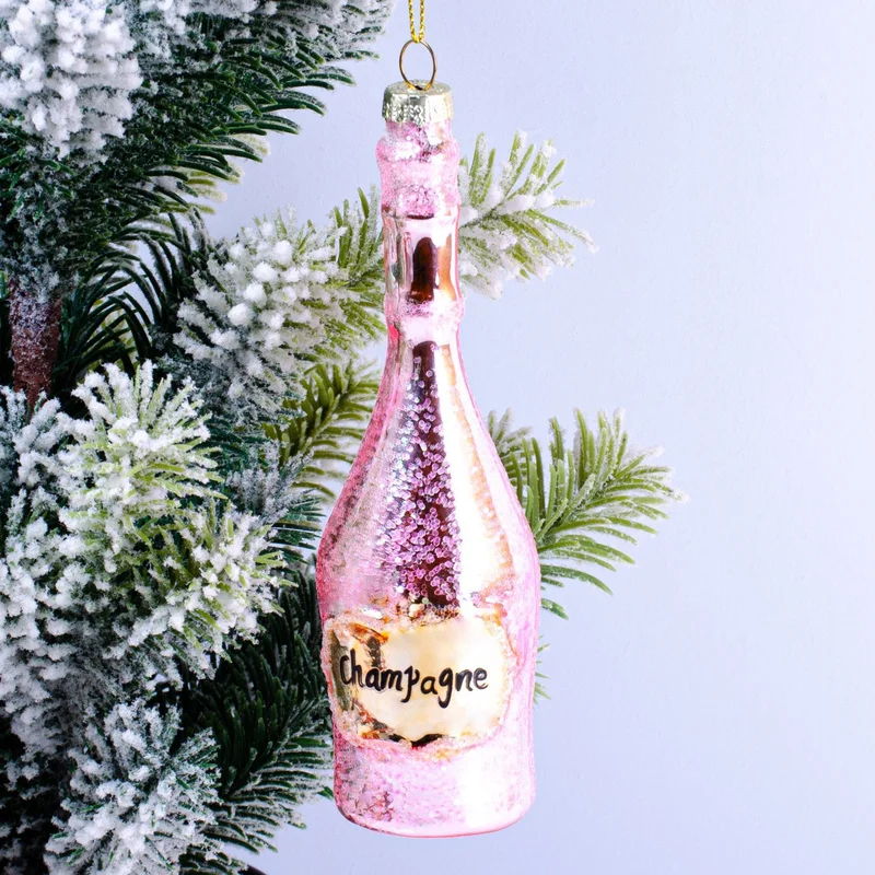 Champagne Kerstbal