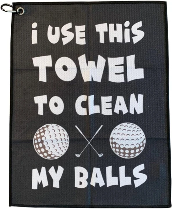 Golf Handdoek met Grapje