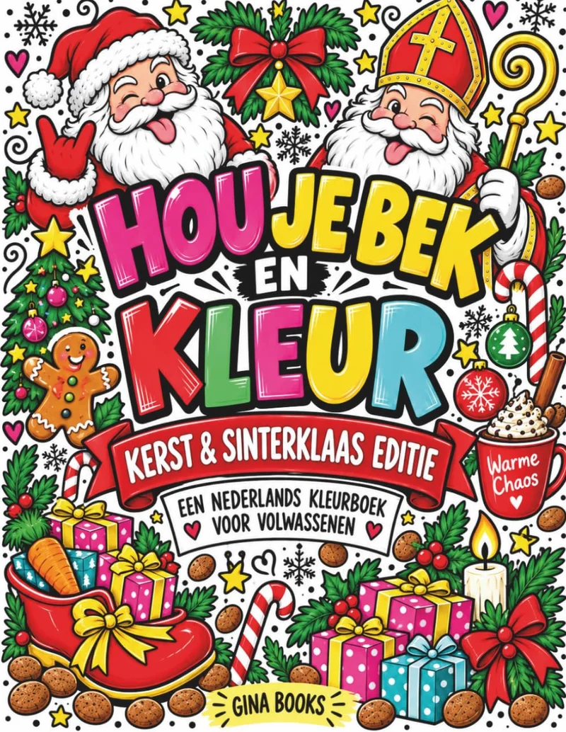 Hou Je Bek en Kleur: Kerst & Sinterklaas Editie