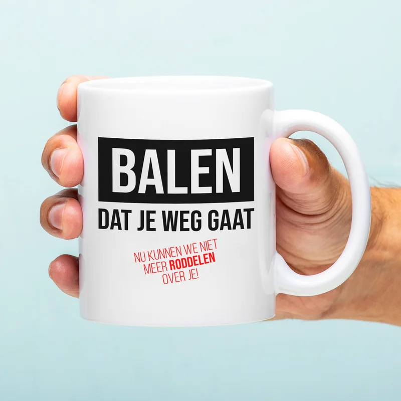 Mok Balen Dat Je Weggaat