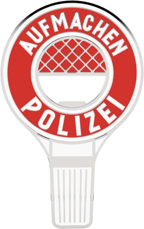Politie Bieropener