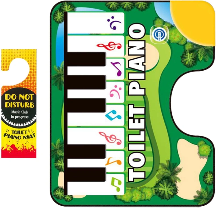 Toilet Piano Speelmat