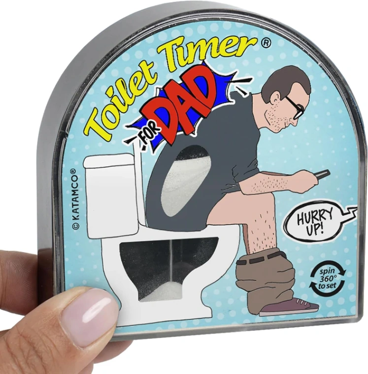 Toilet Timer voor Papa