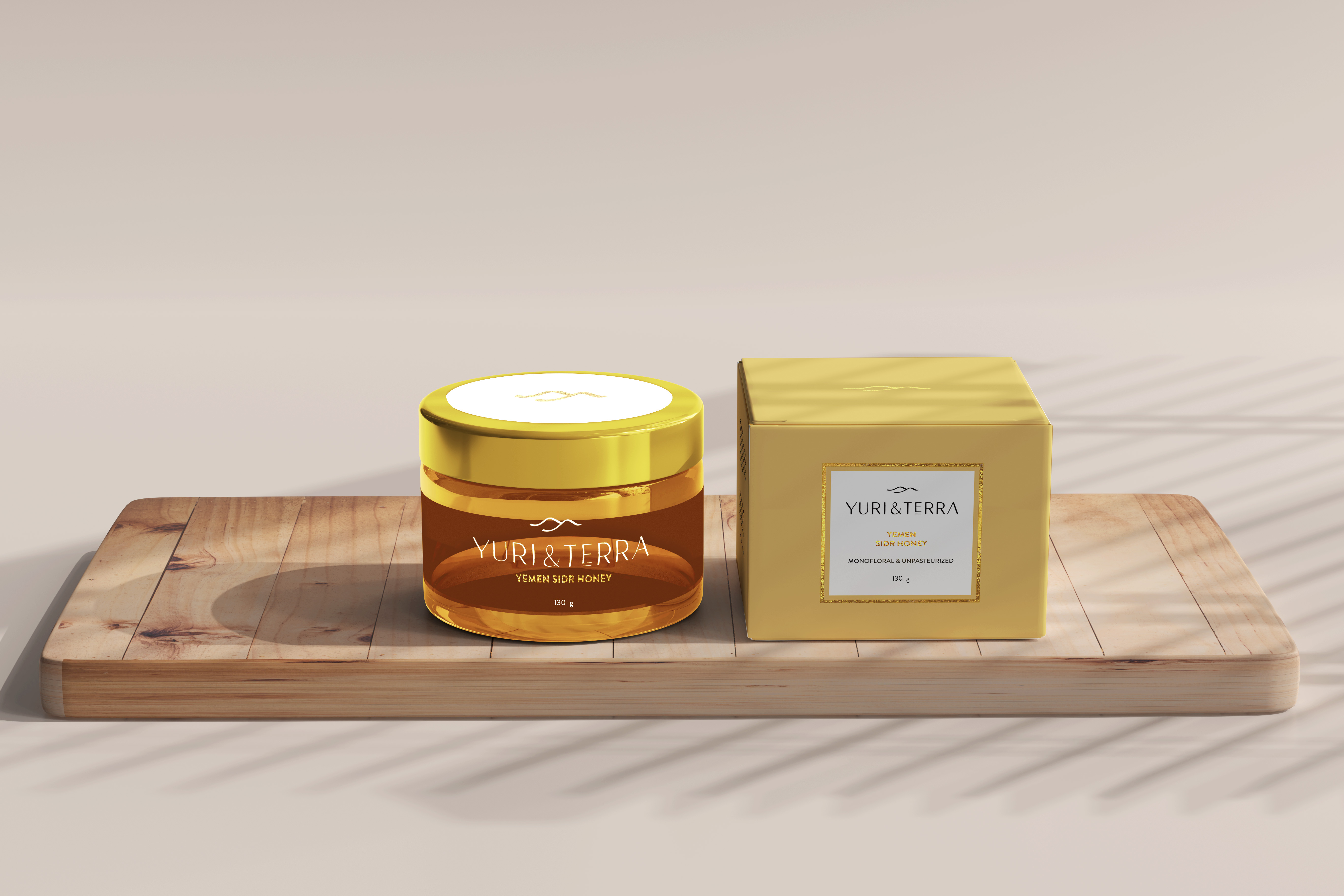 YURI & TERRA Yemen Sidr Honey Packaging