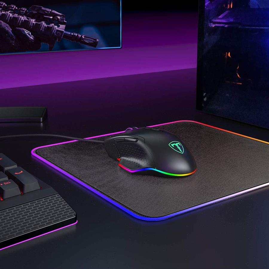 Mouse Redragon K1ng Ultra M999 Negro 45000dpi (BT+2.4+CABLE)