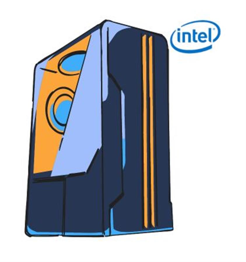 Pc Intel I3 12100f 8Gb 240Gb