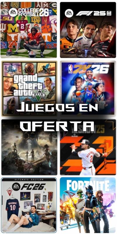 🎮JUEGOS EN OFERTA🎮
