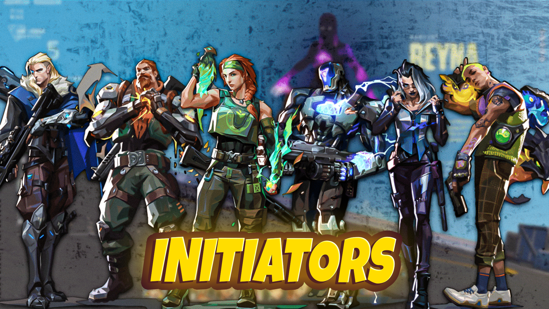 Valorant: Agent Selection - Initiators 