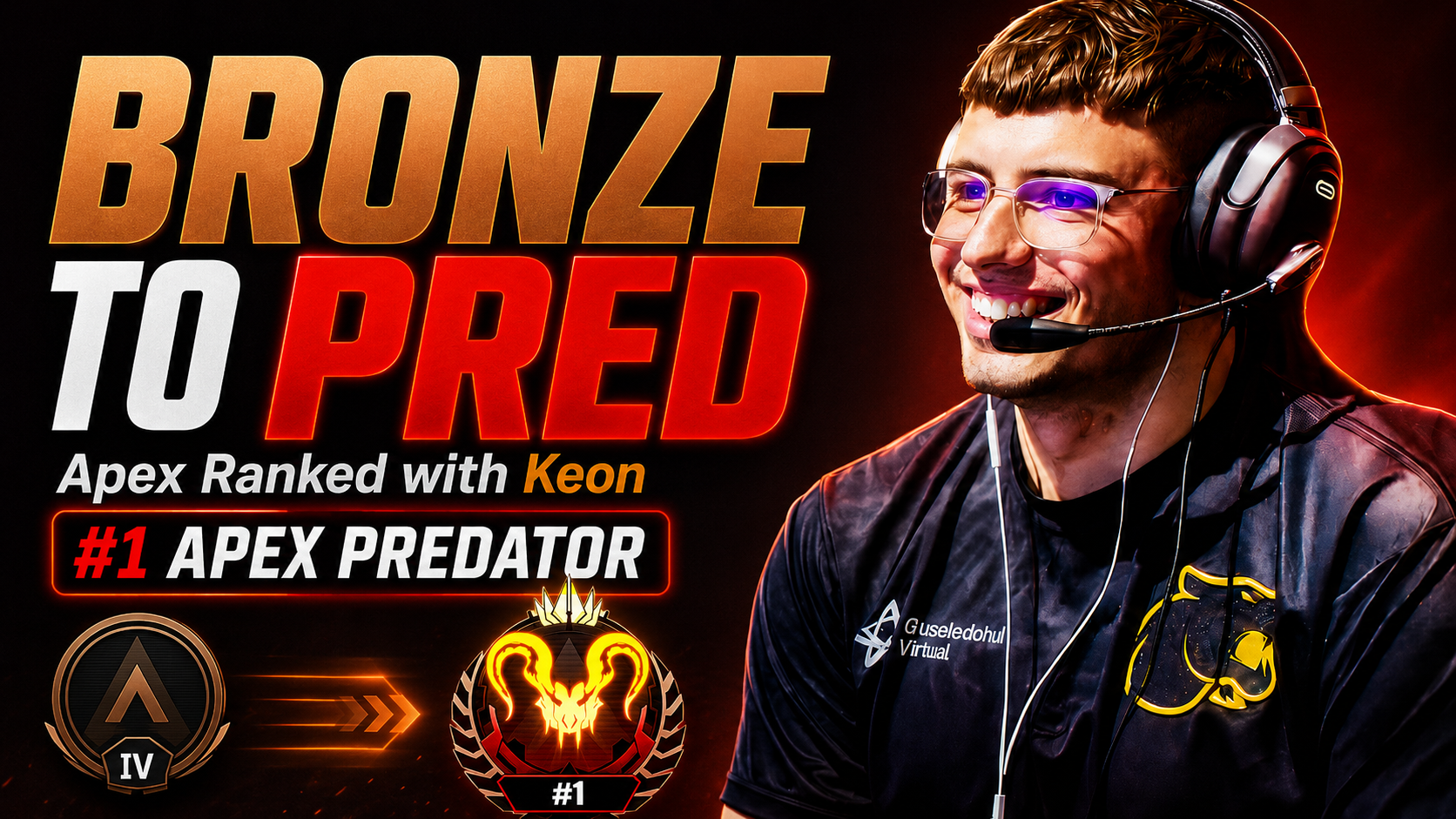 From Bronze to Predator: The Complete Apex Ranked Course — by 2x #1 Pred Keon