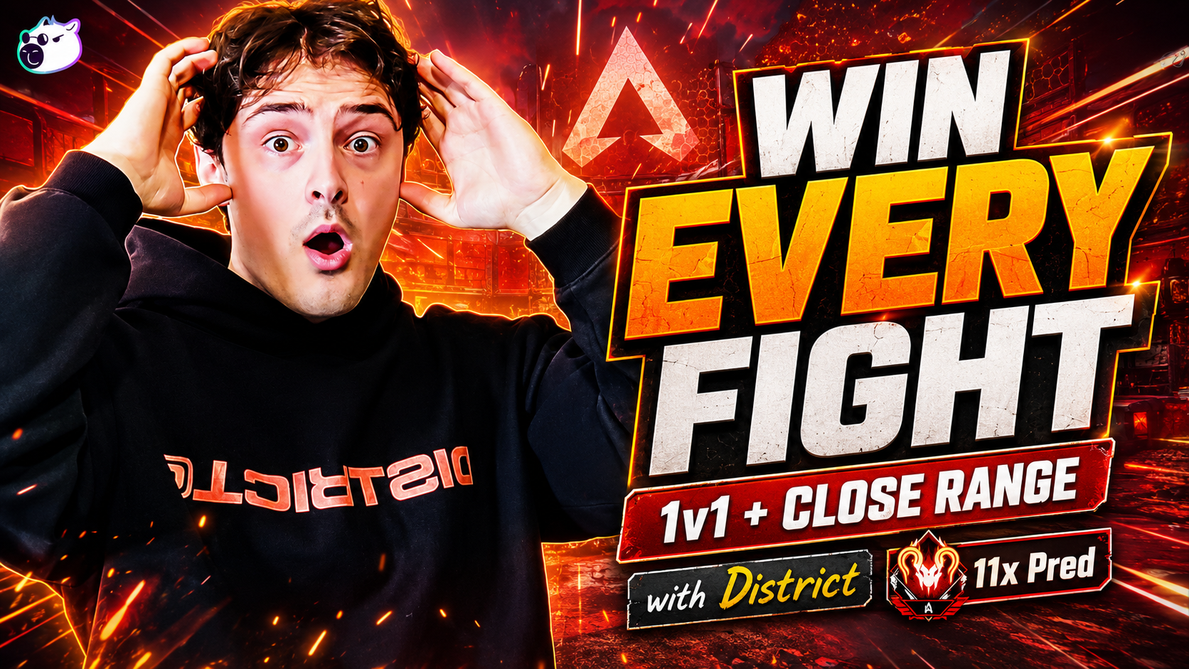 Win Every Apex Fight: Close-Range Combat & 1v1 Mastery with District (11x Pred)