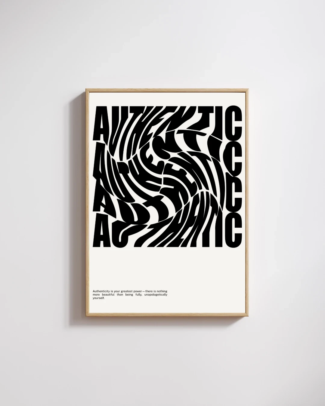 Authentic Swirl Typography
