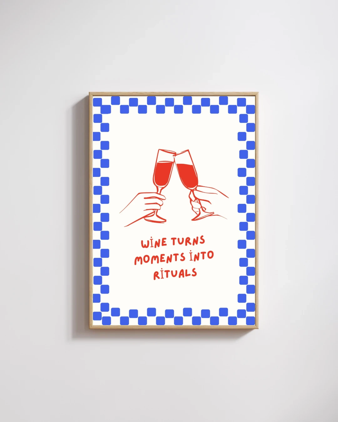 Wine Toast Illustration