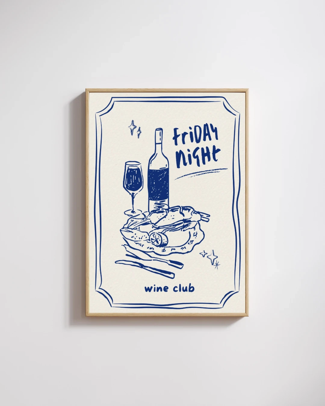 Friday Night Wine Club Sketch