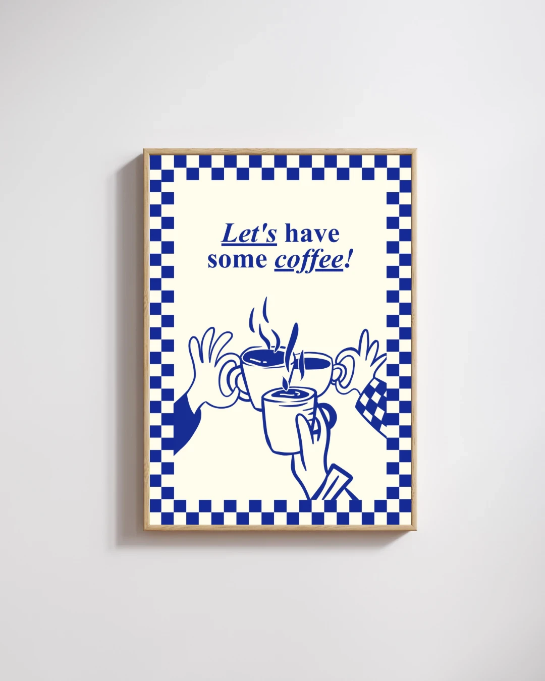 Let's Have Coffee Retro Typography