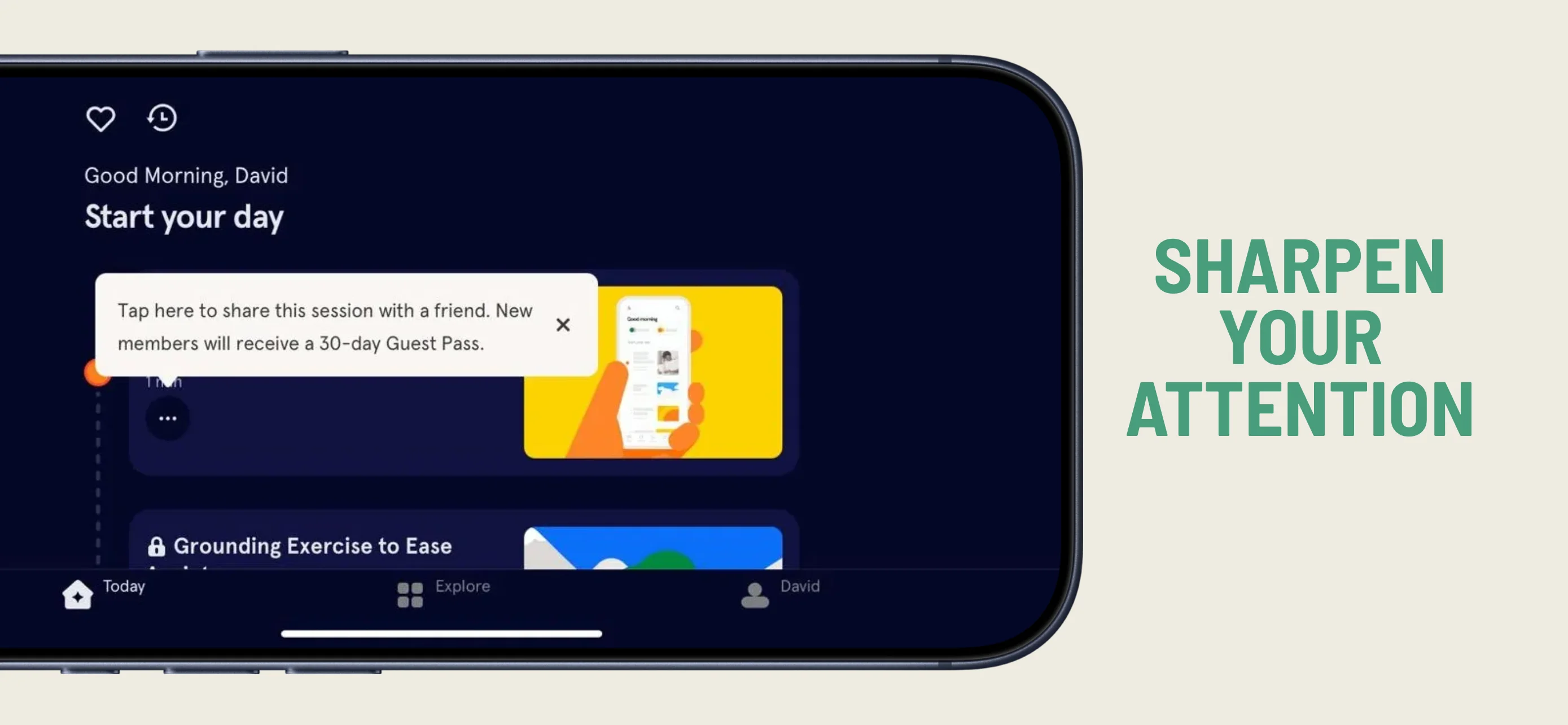 App Store landscape screenshot template for podcast app – episode player view