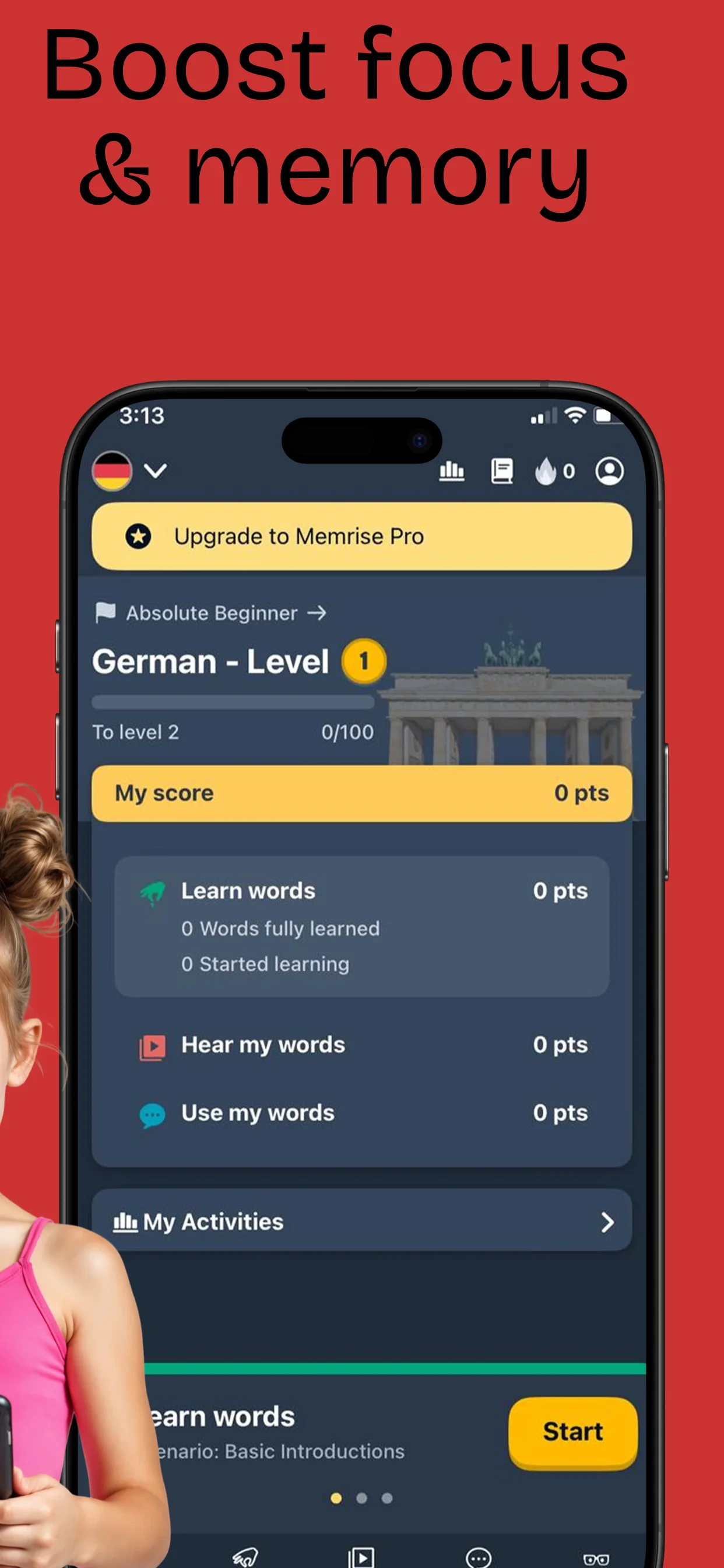 App Store screenshot template for kids education app – parent dashboard