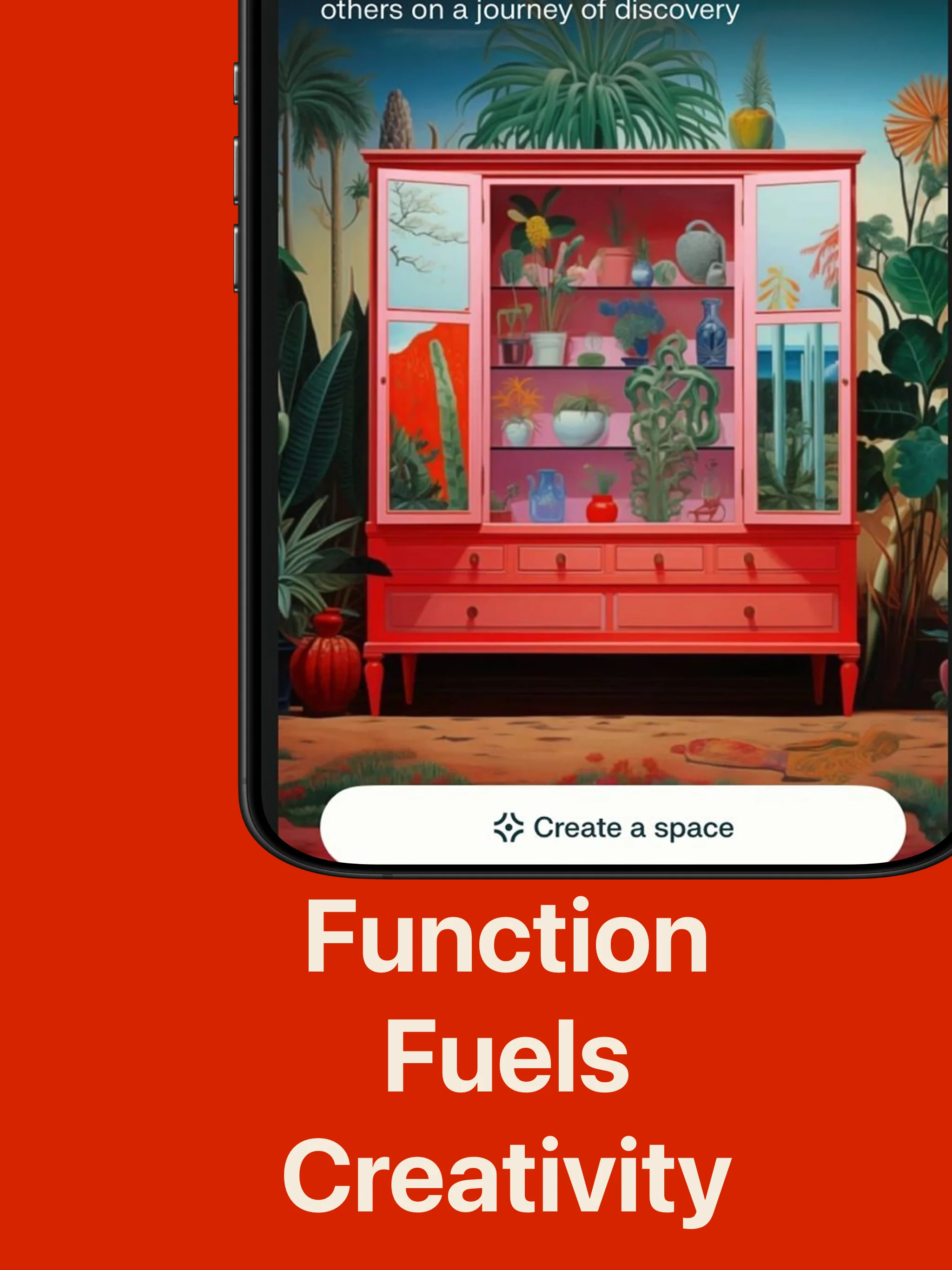 App Store screenshot template for storytelling app – story detail view iPad
