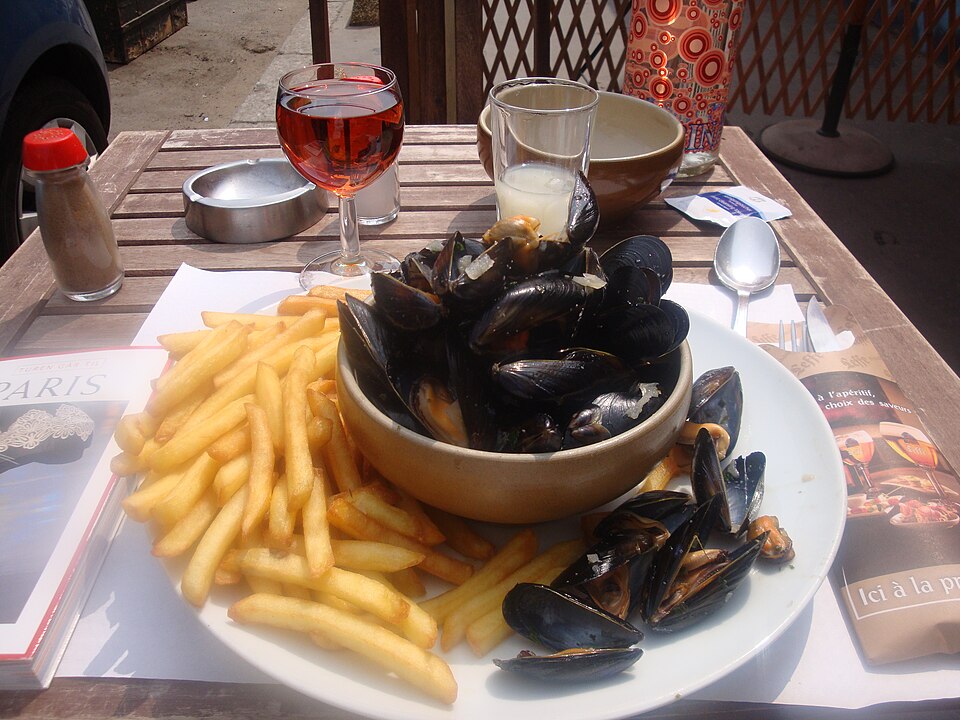 Moules au cidre
