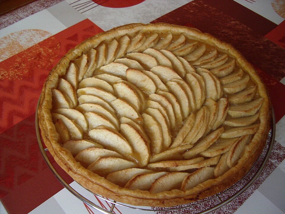 Tarte normande aux pommes