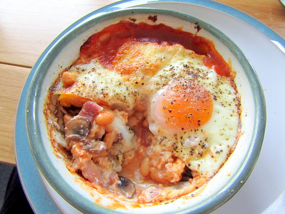 Œufs cocotte à la crème