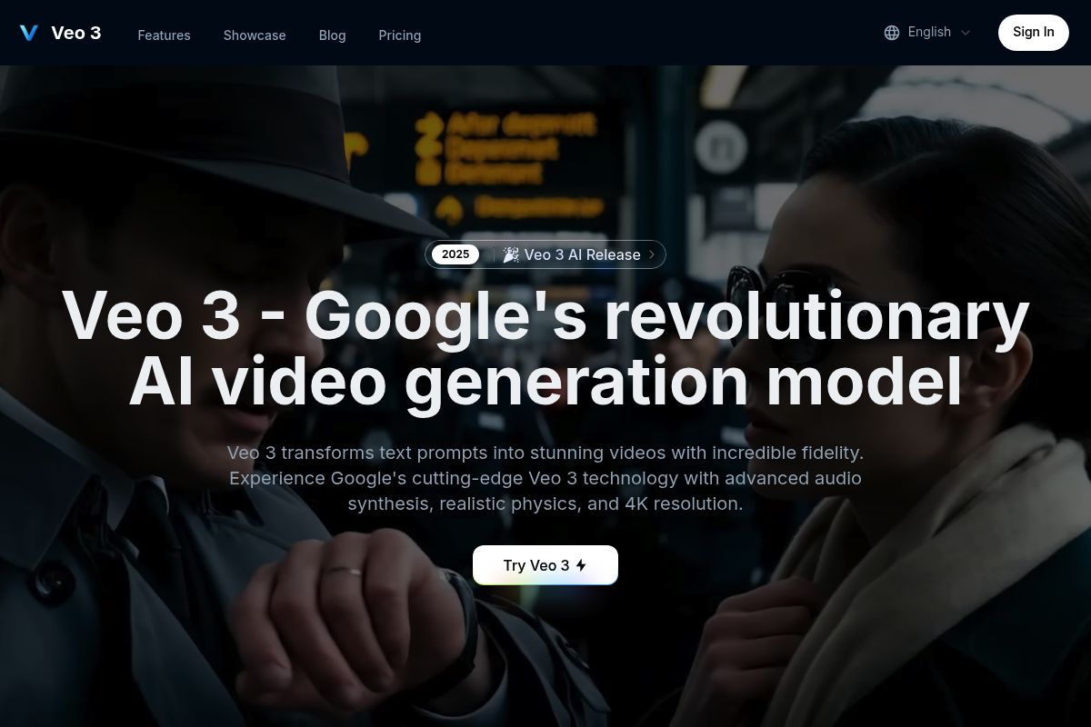 Veo 3 | Google's Revolutionary AI Video Generator