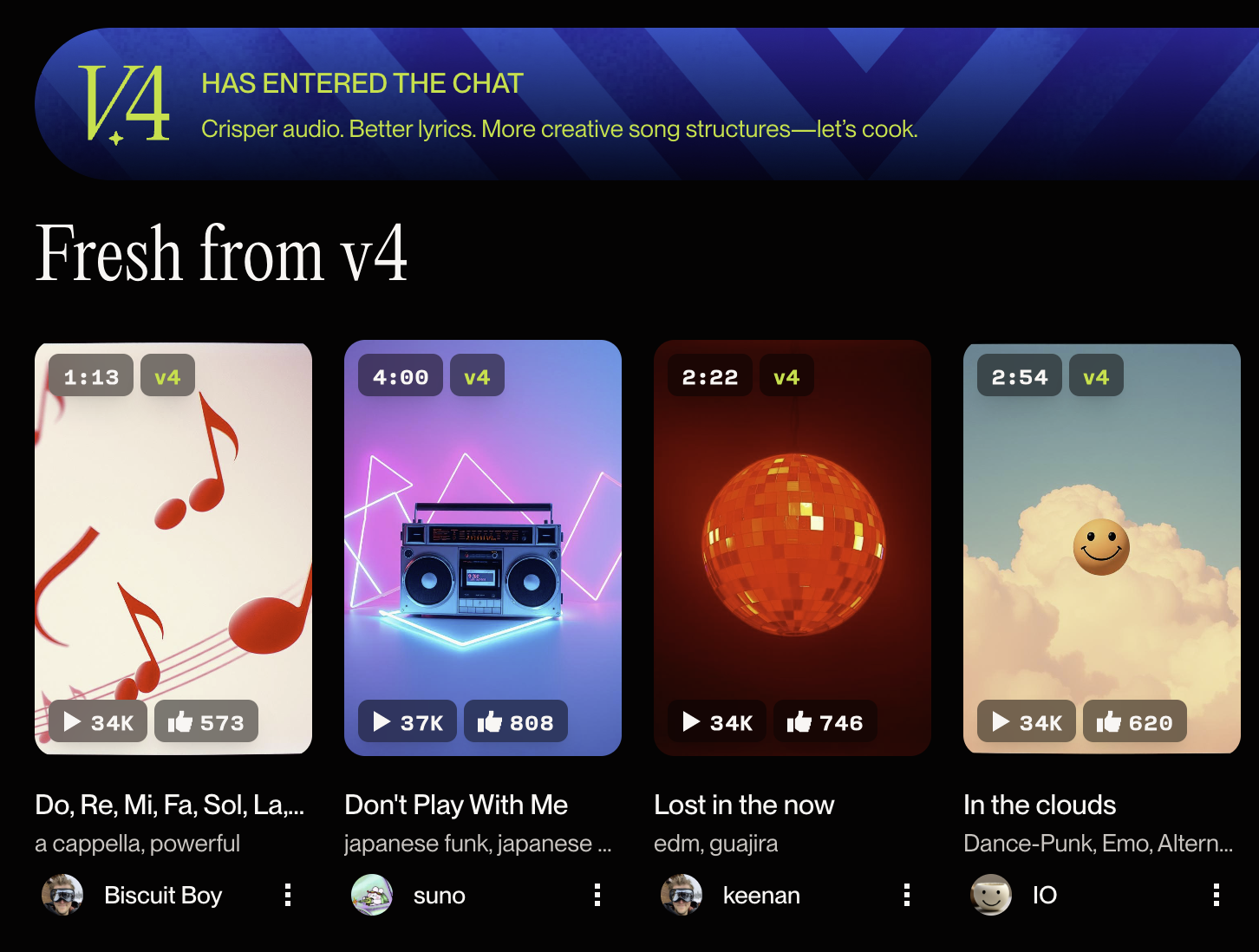 Suno v4: AI Music & Speech Creation