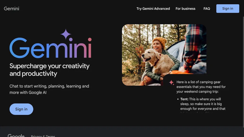 Gemini Apps