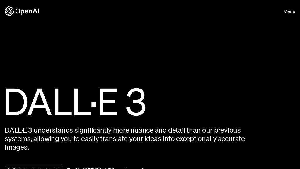 DALL-E 3: AI Image Generation