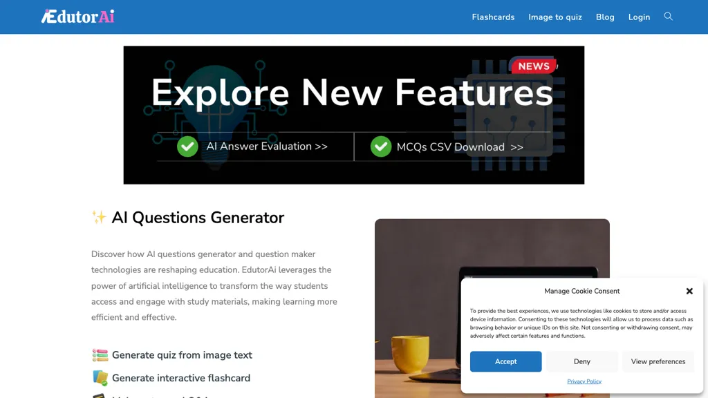 Edutor AI: AI-Powered Learning Tools