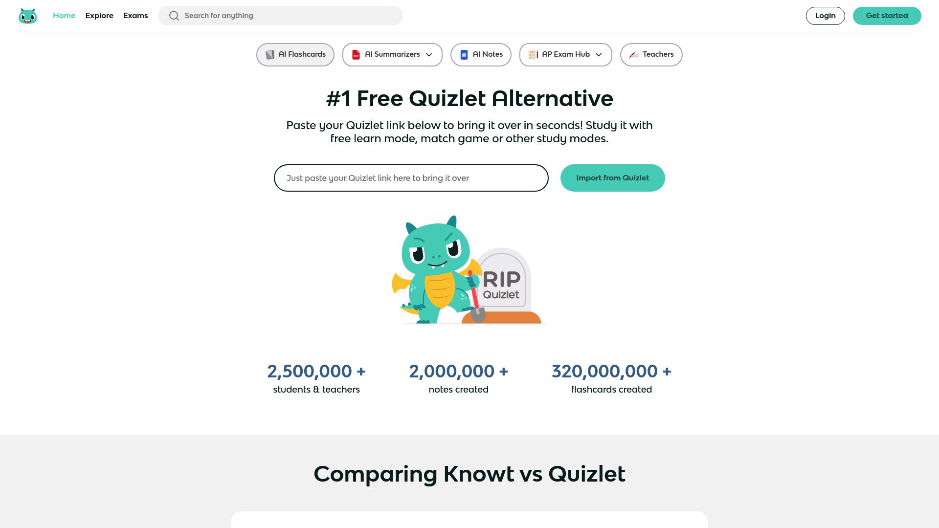 Knowt: AI Flashcards, Study Smarter