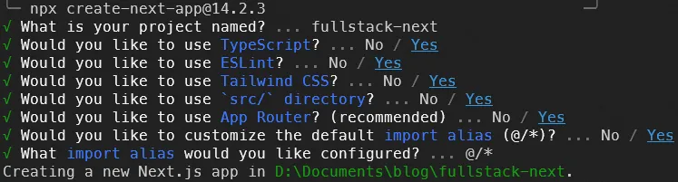 create-next-app
