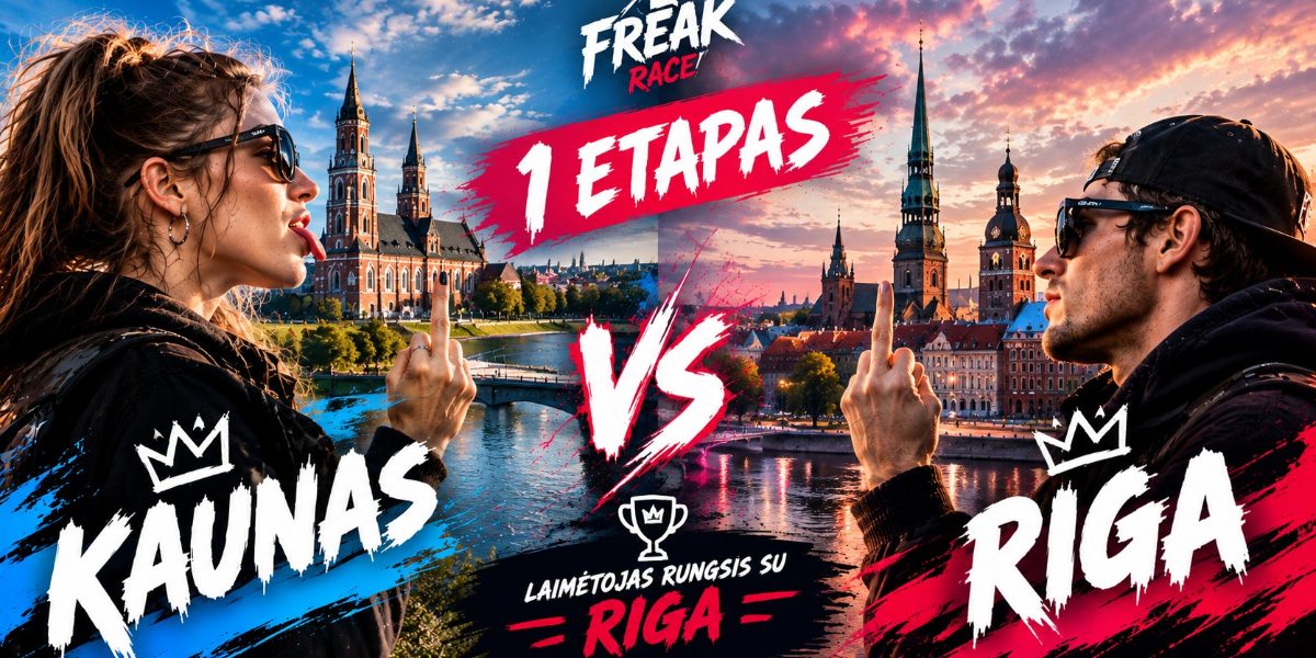 1. posms. Kauņa pret Viļņu