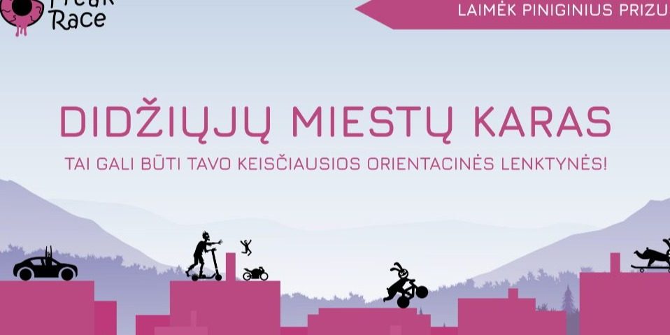 Freak race: Didžiųjų miestų karas