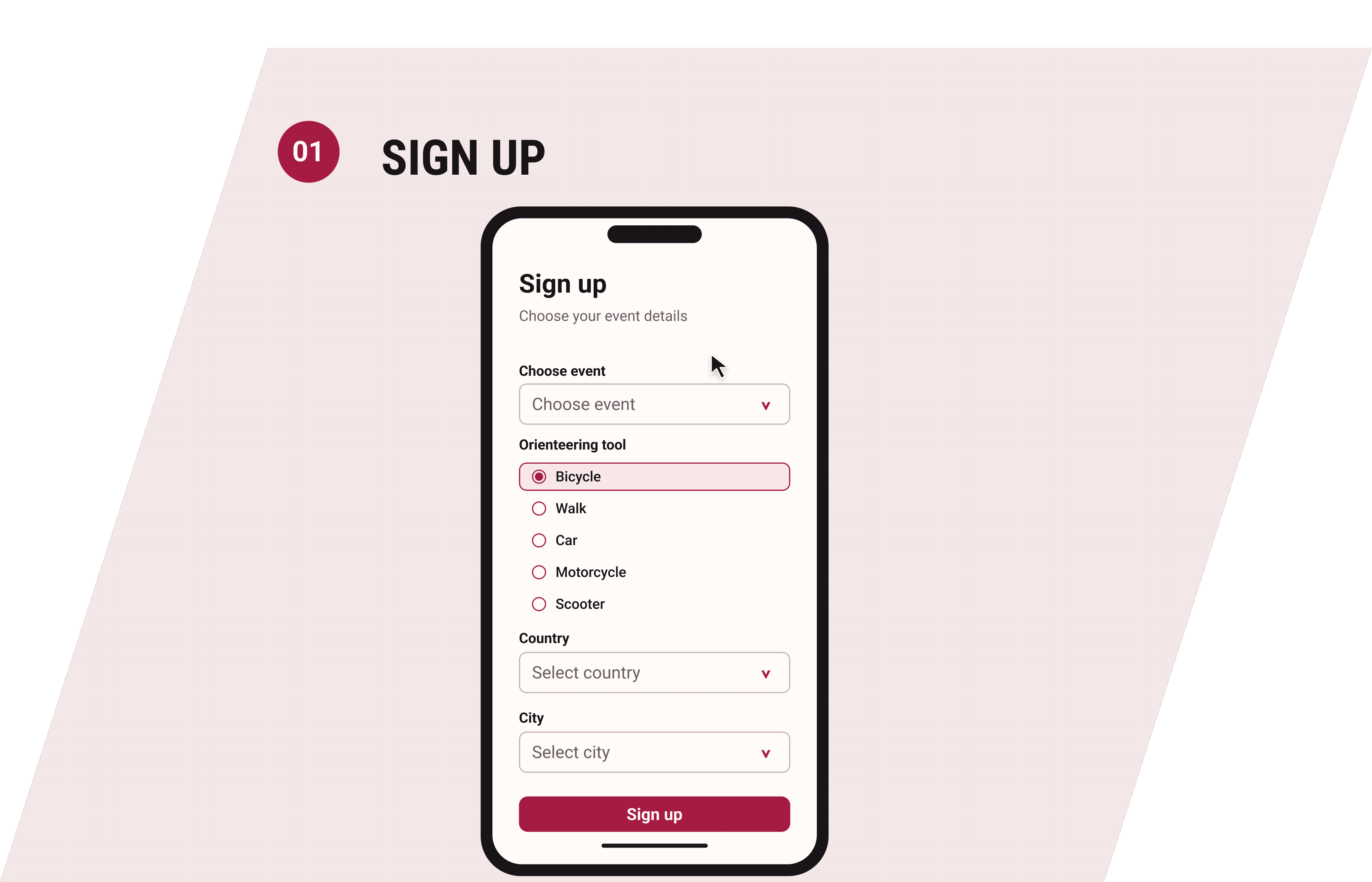 Sign up