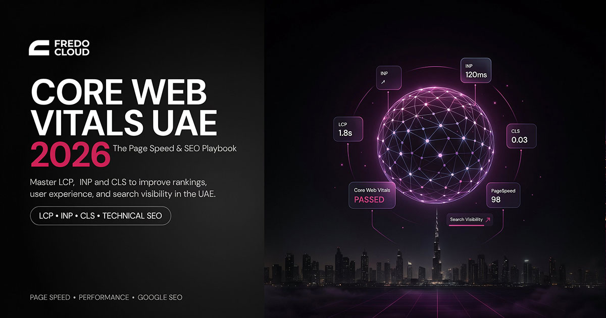 Core Web Vitals UAE: The 2026 Page Speed & SEO Playbook