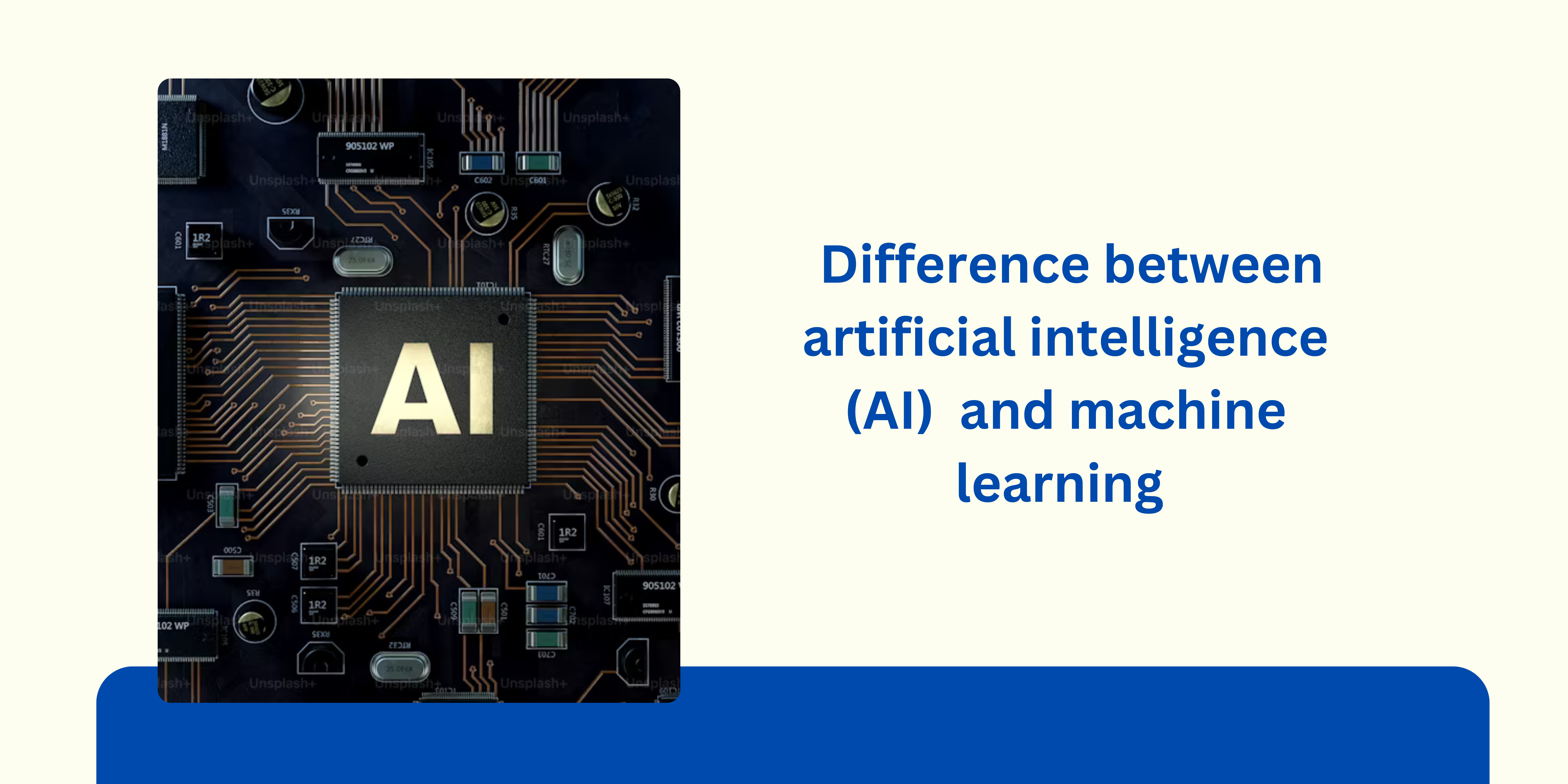 What is the difference between artificial intelligence (AI) and machine learning (ML)?